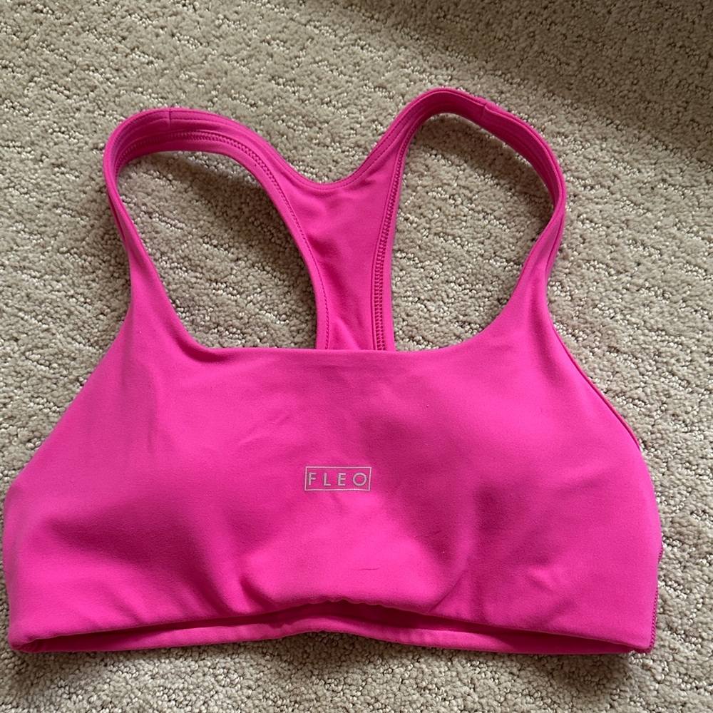 Fleo Bright Pink Bikini Top
